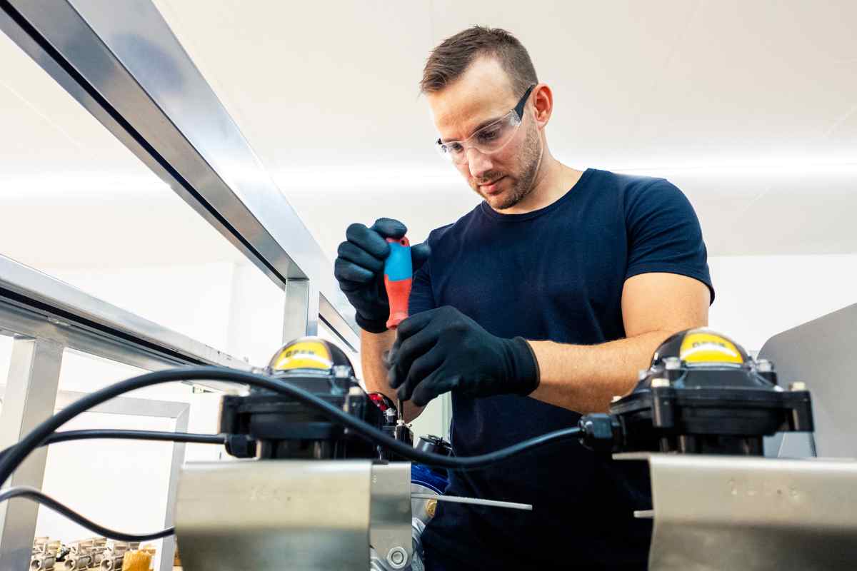 Montaje de máquinas industriales